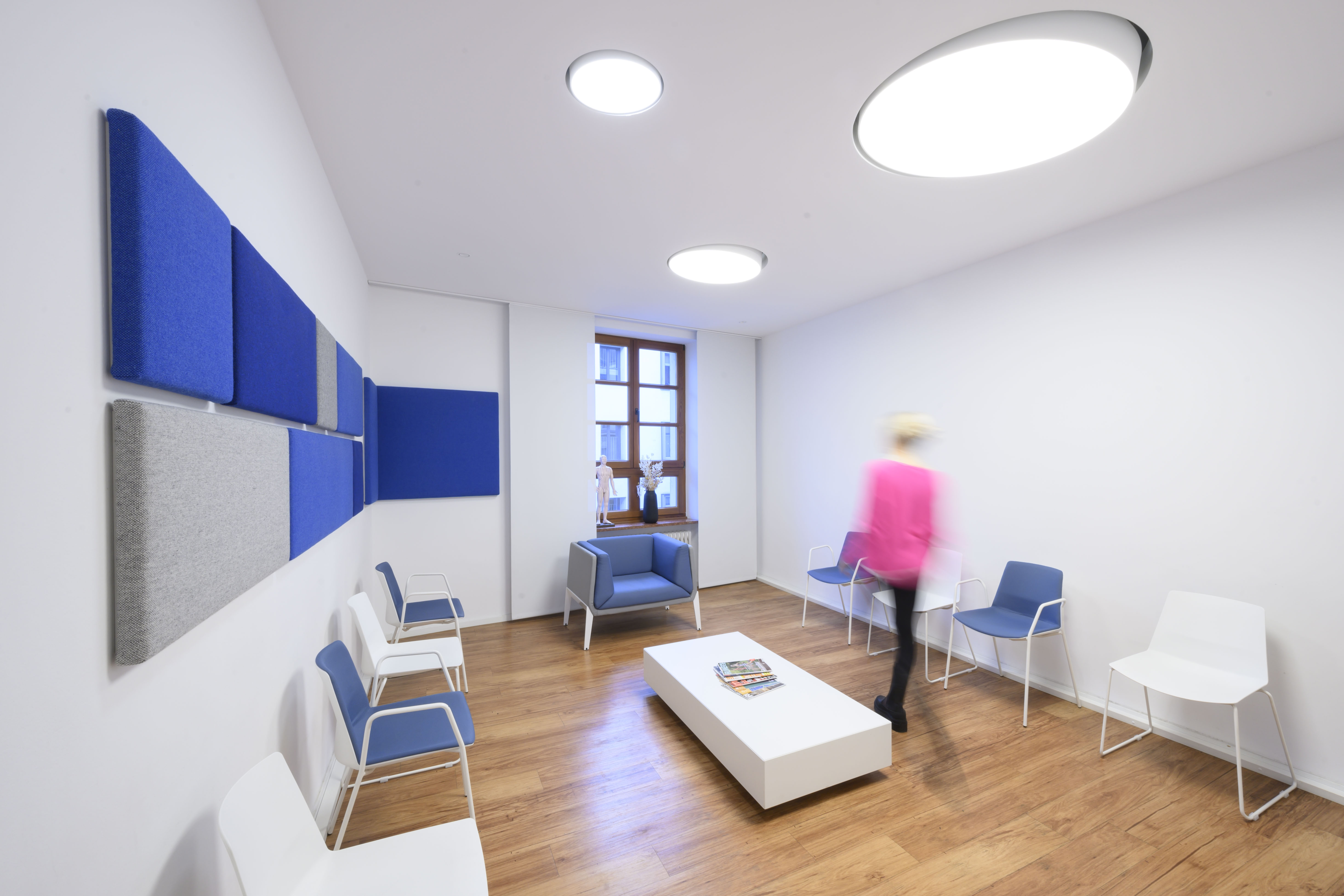 Wartezimmer der Praxis